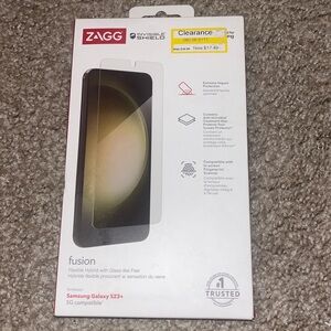 ZAGG Fusion Screen Protector for Samsung Galaxy S23+ - Clear